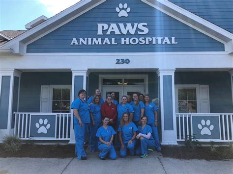 Paws Animal Hospital .